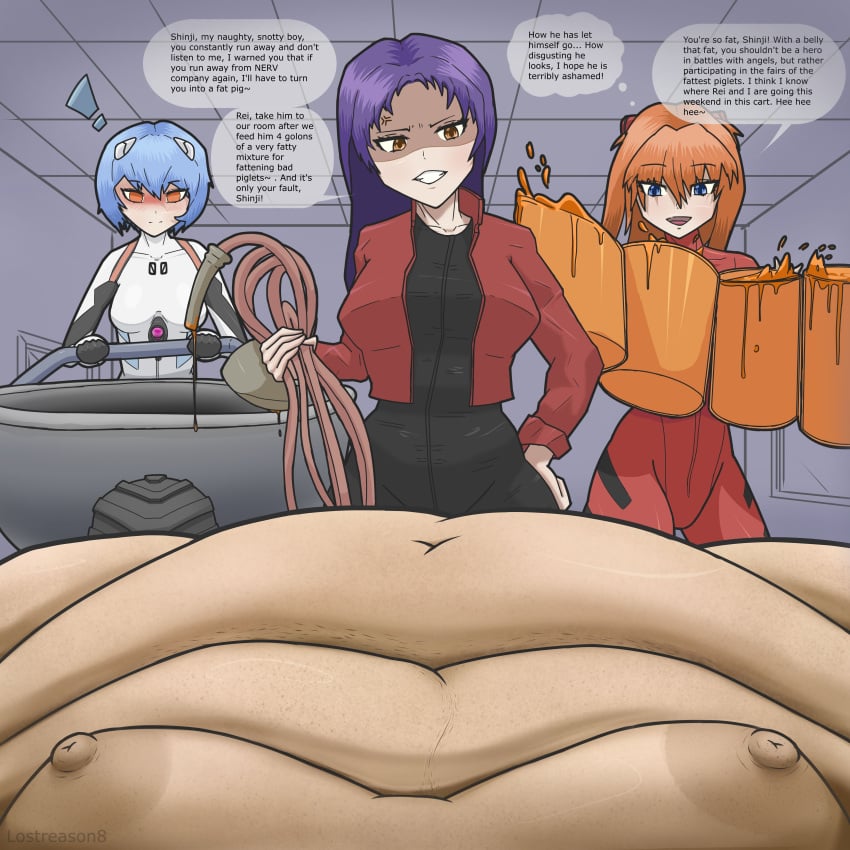 Asuka Langley Sohryu (Neon Genesis Evangelion) Rule 34 Image