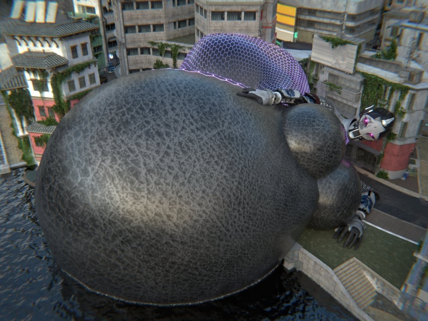 ada-1 bbw big_ass big_breasts breasts bubble_butt bungie destiny_(game) exo giantess huge_ass huge_belly huge_breasts macro overweight qzk_forte thick_thighs wide_hips