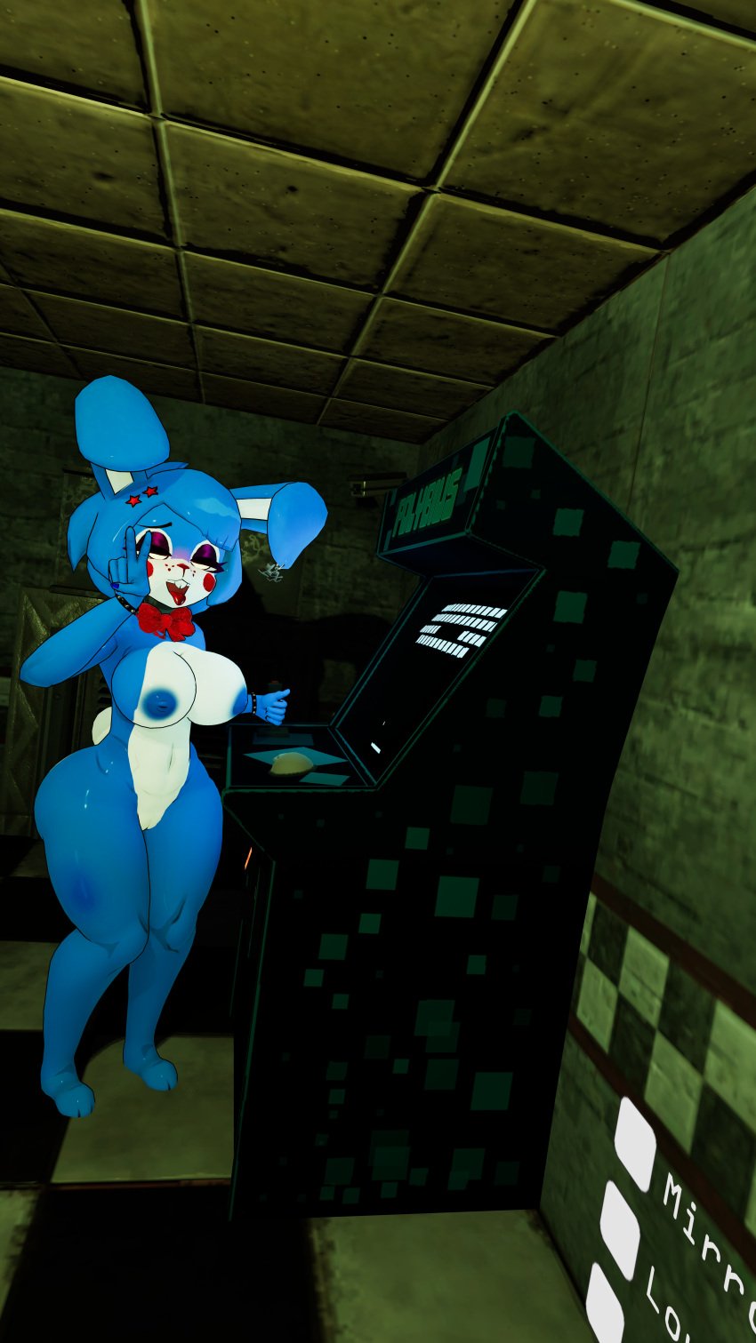 bonfie bonnie_(cally3d) bonnie_(fnaf) female five_nights_at_freddy's fnaf fnia fredina's_nightclub toy_bonnie_(fnaf) vrchat