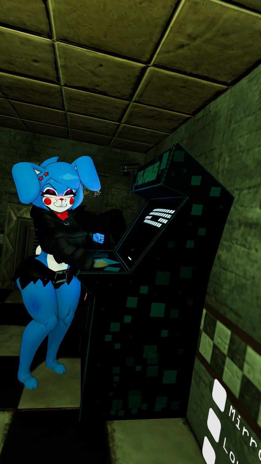 bonfie bonnie_(cally3d) bonnie_(fnaf) female five_nights_at_freddy's fnaf fnia fredina's_nightclub toy_bonnie_(fnaf) vrchat