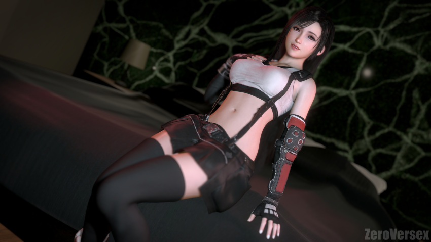 3d final_fantasy final_fantasy_vii square_enix tifa_lockhart virtamate zeroversex