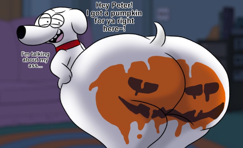 ass big_butt brian_griffin canine cornynoodles deltaflame family_guy huge_ass huge_butt