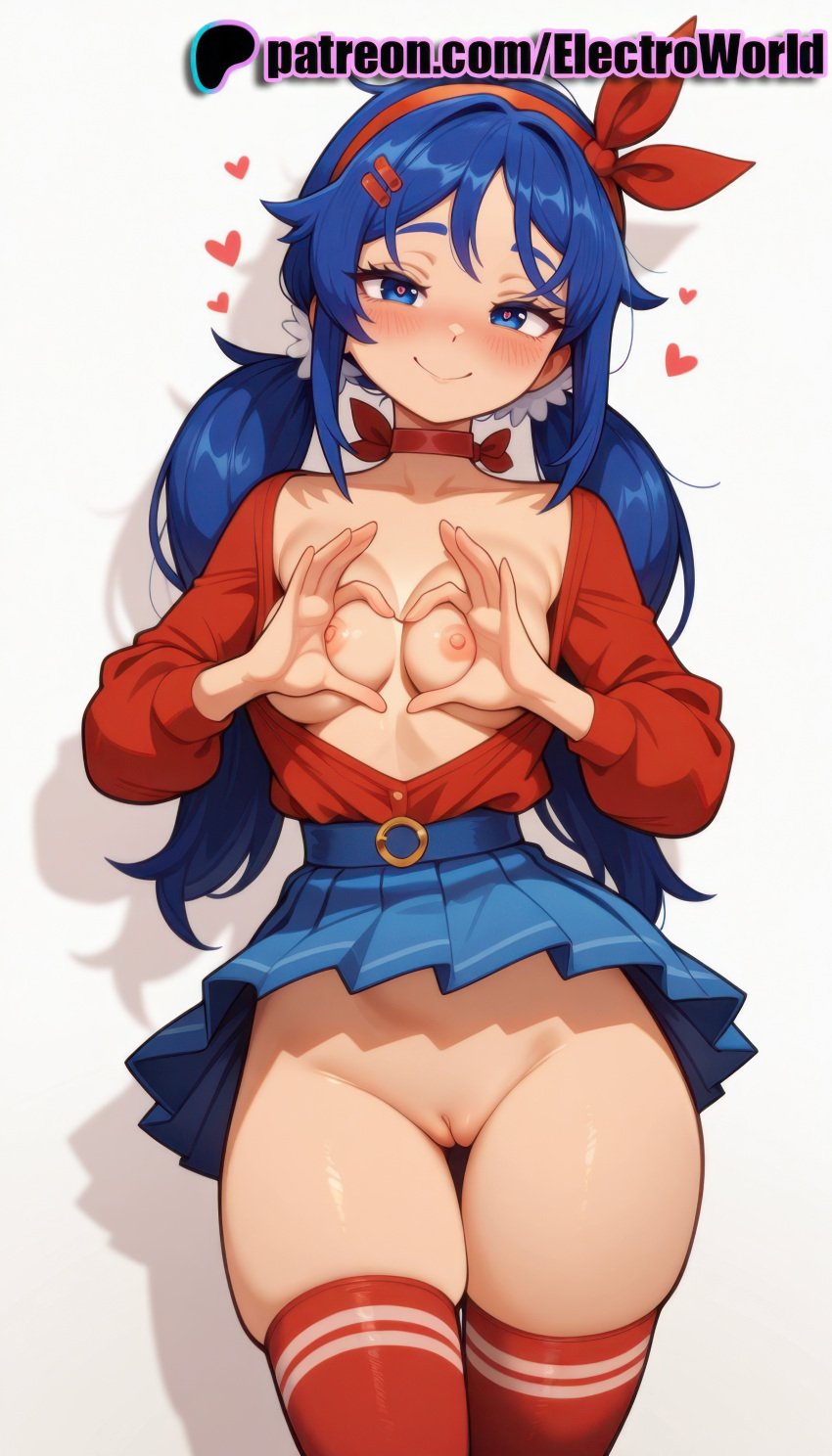 1female 1girls ai_generated areola areolae blue_hair blush breasts completely_nude curvaceous curvaceous_body curvaceous_female curvaceous_figure electroworld female female_focus heart highres hips inviting_to_sex miside mita_(miside) nipples no_bra nude nude_female pleasure_face pleasured_female pov pussy pussy_juice seductive seductive_female seductive_look seductive_pose skirt skirt_lift solo solo_female solo_focus stockings sweat sweatdrop sweaty_body thigh_gap thighs trembling trembling_for_pleasure uncensored voluptuous voluptuous_female wet wet_body wet_skin