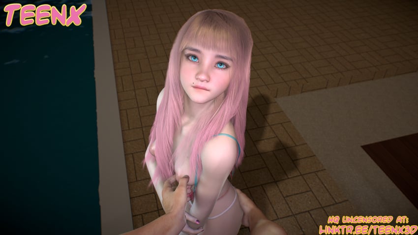 3d ass_grab bikini bikini_bottom bikini_top cute cute_face exposed_breasts father_and_daughter female grabbing_breasts grabbing_nipple incest looking_at_viewer lorrey(teenx) molestation nipple_play nipple_slip nipple_tweak nudegirl oppai petite petite_body photorealistic pool posing pov puffy_nipples realistic shy small_breasts teenager teenx tricked tricked_into_exposure tricked_into_sex uncensored undressing undressing_another young younger_female