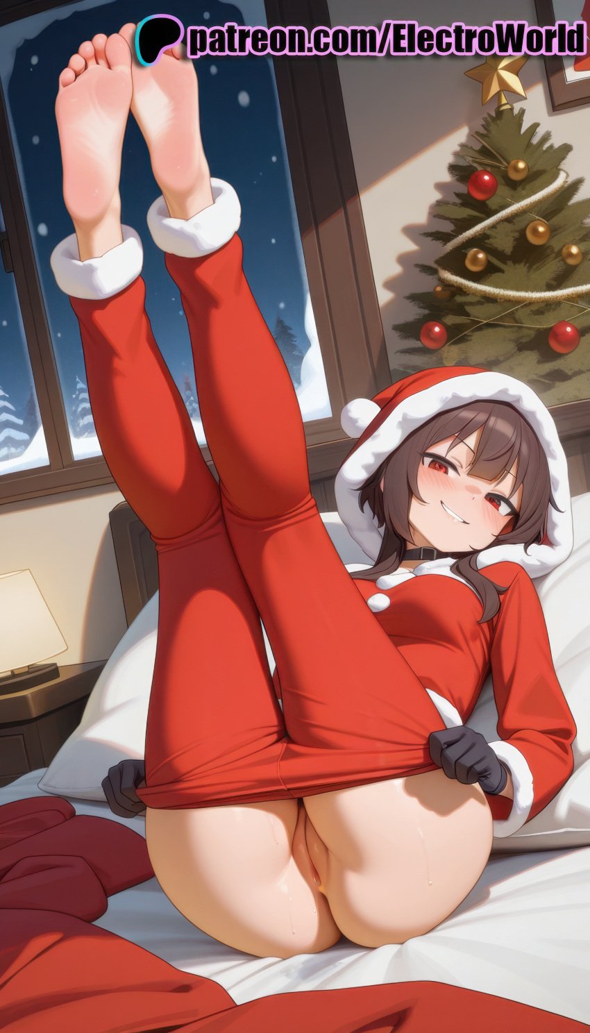 1female 1girls ai_generated anal anus blush breasts brown_hair christmas christmas_clothing christmas_decorations christmas_lights christmas_outfit christmas_present christmas_tree curvaceous curvaceous_body curvaceous_female curvaceous_figure electroworld feet feet_up female female female_focus foot_fetish genitals happy_new_year highres hips inviting_to_sex kono_subarashii_sekai_ni_shukufuku_wo! labia legs_up megumin new_year no_panties nude nude_female panties_down pleasure_face pleasured_female pov pussy pussy_ejaculation pussy_juice pussy_juice_drip pussy_juice_trail pussy_lips red_eyes seductive seductive_female seductive_look seductive_pose solo solo_female solo_focus thighhighs thighs tree trembling trembling_for_pleasure uncensored uncensored_pussy uncensored_vagina vagina voluptuous voluptuous_female wet wet_body wet_pussy wet_skin