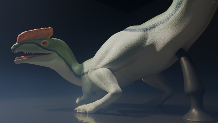 16:9 3d 4k absurd_res animal_genitalia blender_(artwork) blender_cycles claws cloaca cloacal cloacal_masturbation cloacal_penetration crouching digital_media_(artwork) dildo dildo_insertion dilophosaurid dilophosaurus dinosaur female feral genitals head_crest hi_res looking_pleasured masturbation mercymej multiple_piercings penetration piercing prehistoric_species raised_tail reptile scales scalie sex_toy sex_toy_insertion sharp_teeth solo suction_cup_dildo tail teeth theropod widescreen