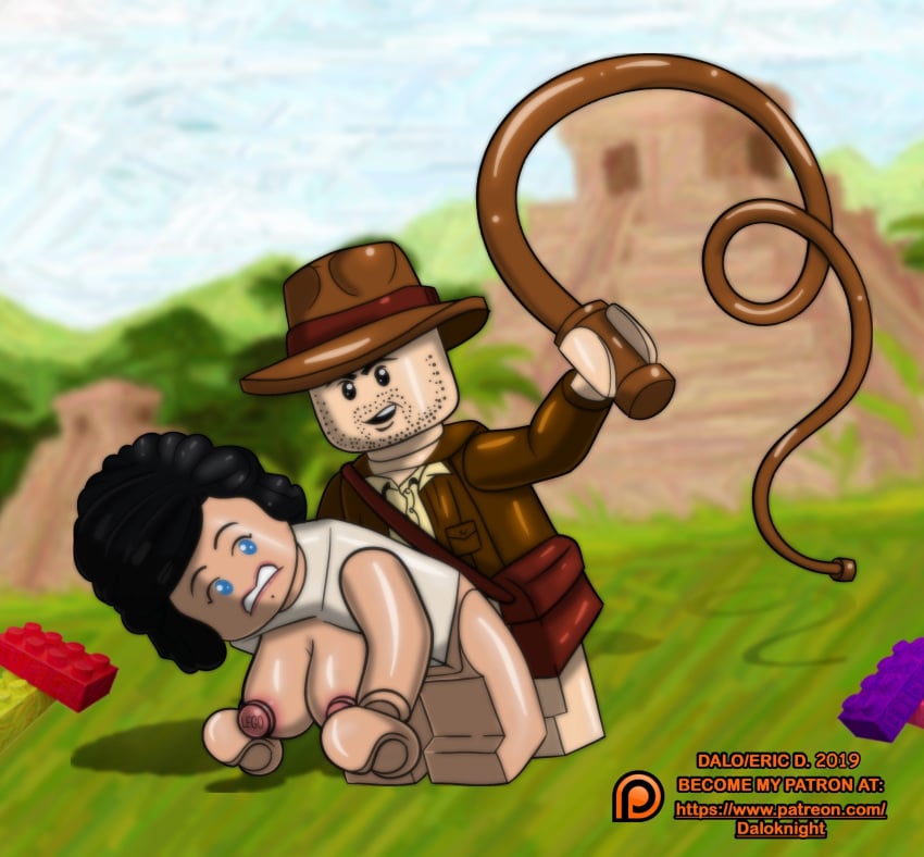 black_hair dalo_knight indiana_jones indiana_jones_(series) indiana_jones_and_the_raiders_of_the_lost_ark karen_allen lego lego_indiana_jones marion_ravenwood raiders_of_the_lost_ark