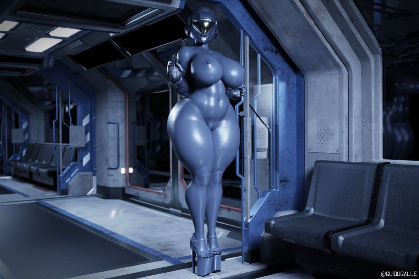 1girls 2020s 2024 2d 2d_(artwork) 5_fingers abs anthro anthro_only ass big_ass big_breasts big_butt big_thighs bodysuit breasts busty cleavage female female_focus female_spartan_(halo) furry furry_female furry_only gloves guidugalle halo_(series) halo_reach helmet hi_res high_heels highres hourglass_figure huge_butt large_ass large_breasts large_thighs lizzy_(guimontag) looking_at_viewer mask masked masked_female microsoft midriff navel platform_heels practically_nude pussy solo solo_female solo_focus spartan_(halo) spartan_iii_(halo) thick_thighs thighs tight_clothing toes train train_interior vagina voluptuous