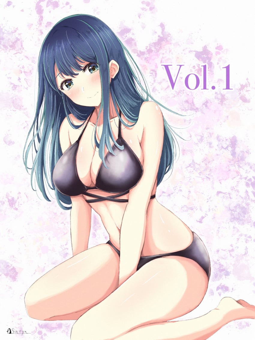 1girls arm_support bare_arms bare_belly bare_calves bare_chest bare_hands bare_hips bare_knees bare_legs bare_midriff bare_navel bare_shoulders bare_skin bare_soles bare_thighs bare_toes barefoot belly belly_button big_breasts bikini bikini_bottom bikini_only bikini_top black_bikini black_bikini_bottom black_bikini_only black_bikini_top black_halterneck black_string_bikini black_swimsuit black_swimwear blue_eyebrows blue_eyes blue_eyes_female blue_hair blue_hair_female blush blush_face blushing_at_viewer blushing_female breasts busty busty_female busty_girl busty_teen cleavage collarbone curvaceous curvaceous_body curvaceous_female curvaceous_figure curvaceous_hips curvaceous_teen curvaceous_thighs curvy curvy_body curvy_female curvy_figure curvy_hips curvy_teen curvy_thighs exposed_arms exposed_belly exposed_chest exposed_hips exposed_legs exposed_midriff exposed_navel exposed_shoulders exposed_skin exposed_thighs exposed_toes female female_focus female_only full_body hair_between_eyes half_naked half_nude halterneck hand_between_legs hand_between_thighs head_tilt high_resolution high_school_student highres hourglass_figure kurokawa_akane large_breasts lean_figure lips long_hair looking_at_viewer midriff naked naked_female naked_woman narrow_waist navel nude nude_female nudity oshi_no_ko plump_breasts purple_background satya school_girl semi_nude shoulders simple_background sitting slender_body slender_waist slim_waist smile smiley_face smiling smiling_at_viewer solo string_bikini swimsuit swimwear teen_girl teenage_girl teenager thick_thighs thighs tilted_head white_background wide_hips young_female young_woman