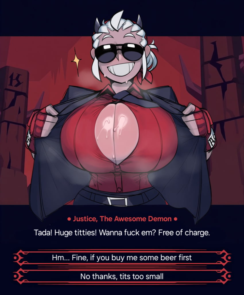 Justice (Helltaker) Rule 34 Image