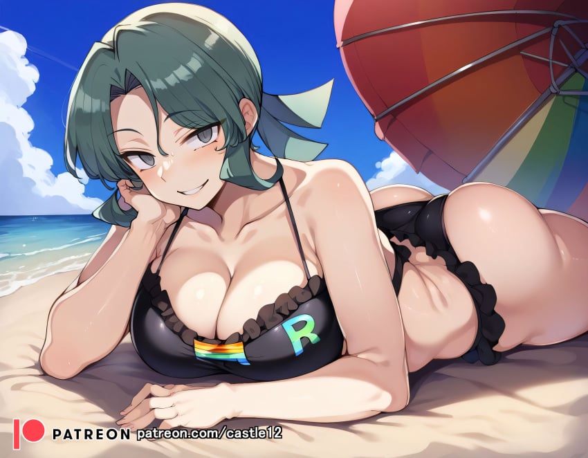 1girls ai_generated alternate_breast_size big_breasts breasts busty castle12 curvaceous curvy curvy_body curvy_female curvy_figure female huge_breasts large_breasts pokemon sweat sweating sweaty sweaty_body sweaty_breasts team_rainbow_rocket_grunt_(female) team_rocket thick_thighs thighs venus_body voluptuous