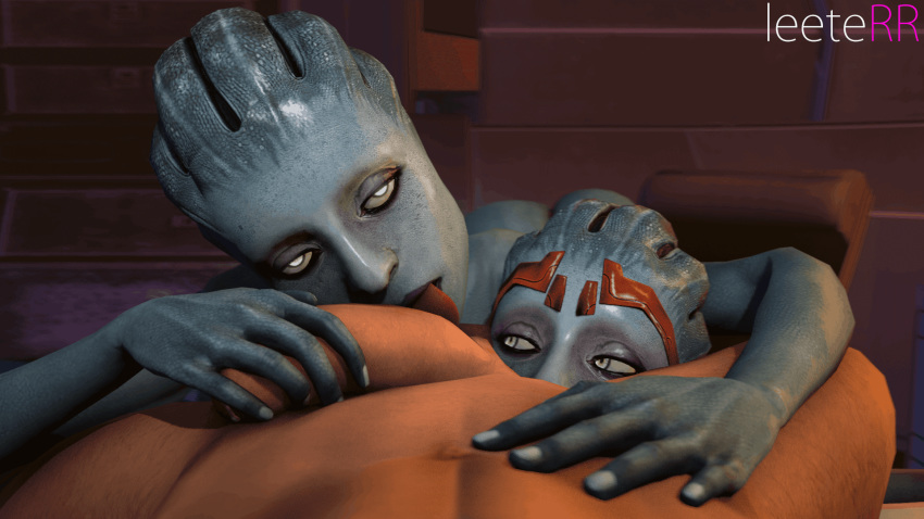 3d animated asari female interspecies leeterr mass_effect morinth samara source_filmmaker