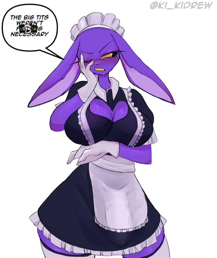 1futa 2025 2025s 2d anthro anthrofied artist_name big_breasts black_eyes blush breasts bunny bunny_ears bunny_humanoid cleavage clothed clothing crossgender dialogue digital_art digital_drawing digital_drawing_(artwork) digital_media digital_media_(artwork) digital_painting digital_painting_(artwork) ears_down english english_text eyelashes female furry furry_futa futa_anthro futa_only futanari genderswap genderswap_(mti) glitch_productions gloves hand_on_face handwear hat headgear headwear hi_res huge_breasts intersex jax_(tadc) jax_(the_amazing_digital_circus) ki_kidrew lagomorph large_breasts legwear leporid maid maid_headdress maid_jax_(the_amazing_digital_circus) maid_outfit mammal mtf_crossgender purple_body purple_ears purple_skin rabbit rabbit_ears rabbit_girl rabbit_humanoid rule63 rule_63 simple_background solo solo_female solo_focus speech_bubble tagme teeth text text_bubble the_amazing_digital_circus thick_thighs thigh_highs thighhighs thighs white_background white_gloves white_handwear white_thighhighs wide_hips yellow_eyes yellow_sclera yellow_teeth zettai_ryouiki
