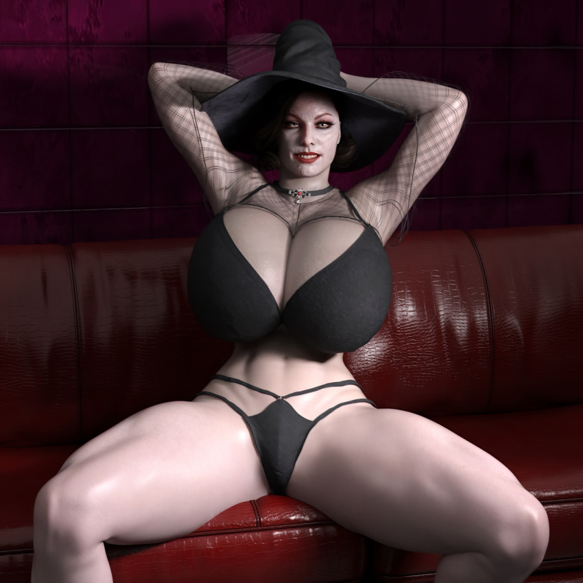 Alcina Dimitrescu (Halloween) Rule 34 Image