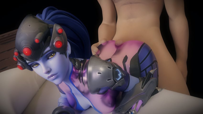 1boy blender female overwatch stylizedsfm tagme video_game_character widowmaker