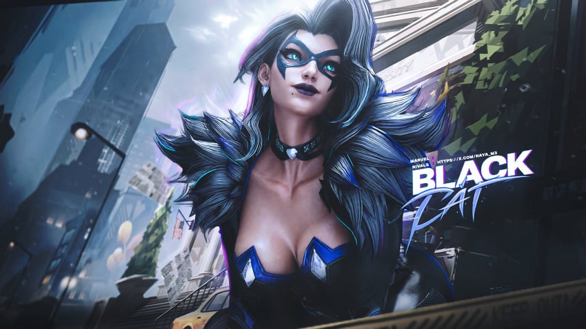 Black Cat (Marvel) Rule 34 Image