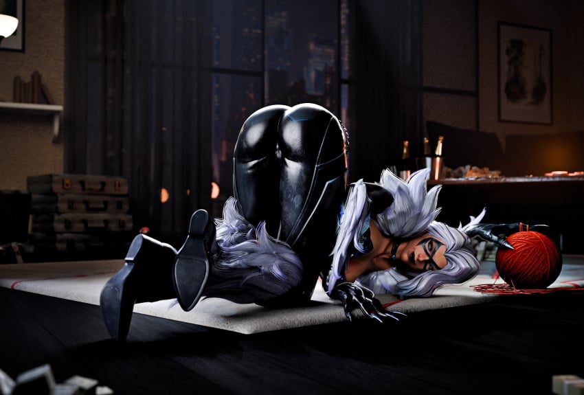 Black Cat (Marvel) Rule 34 Image