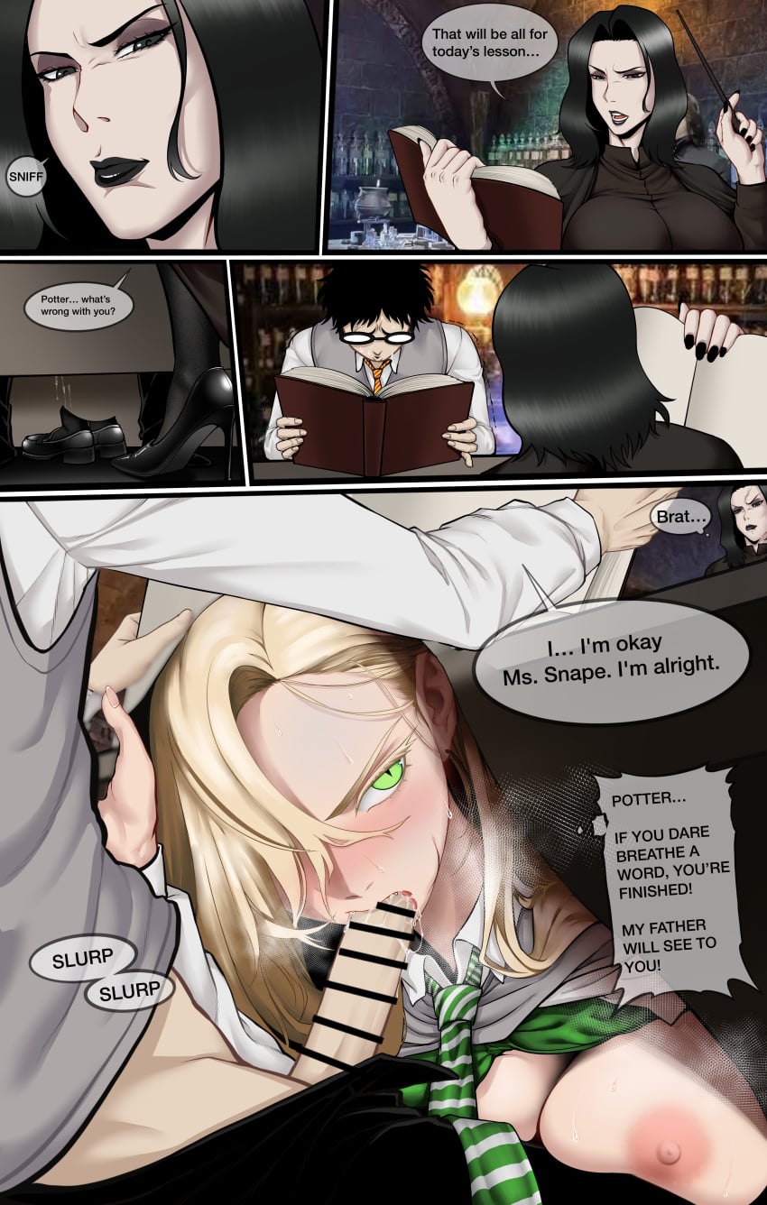 Draco Malfoy (Harry Potter) Rule 34 Image