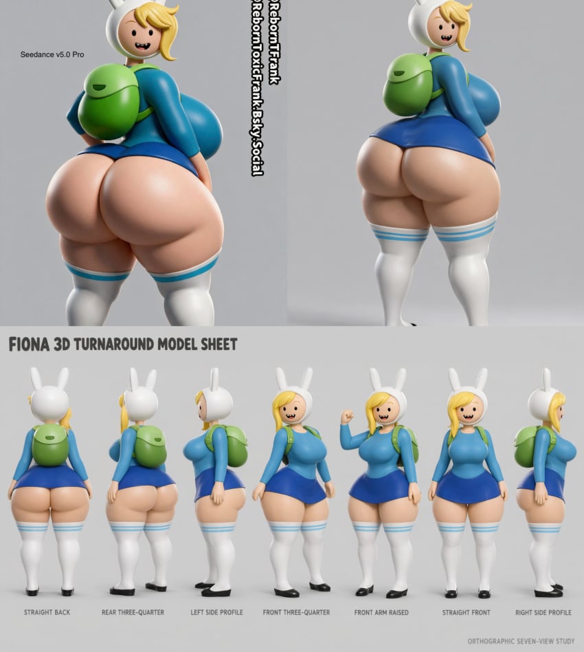 Fionna The Human Girl (Fiona The Human) Rule 34 Image