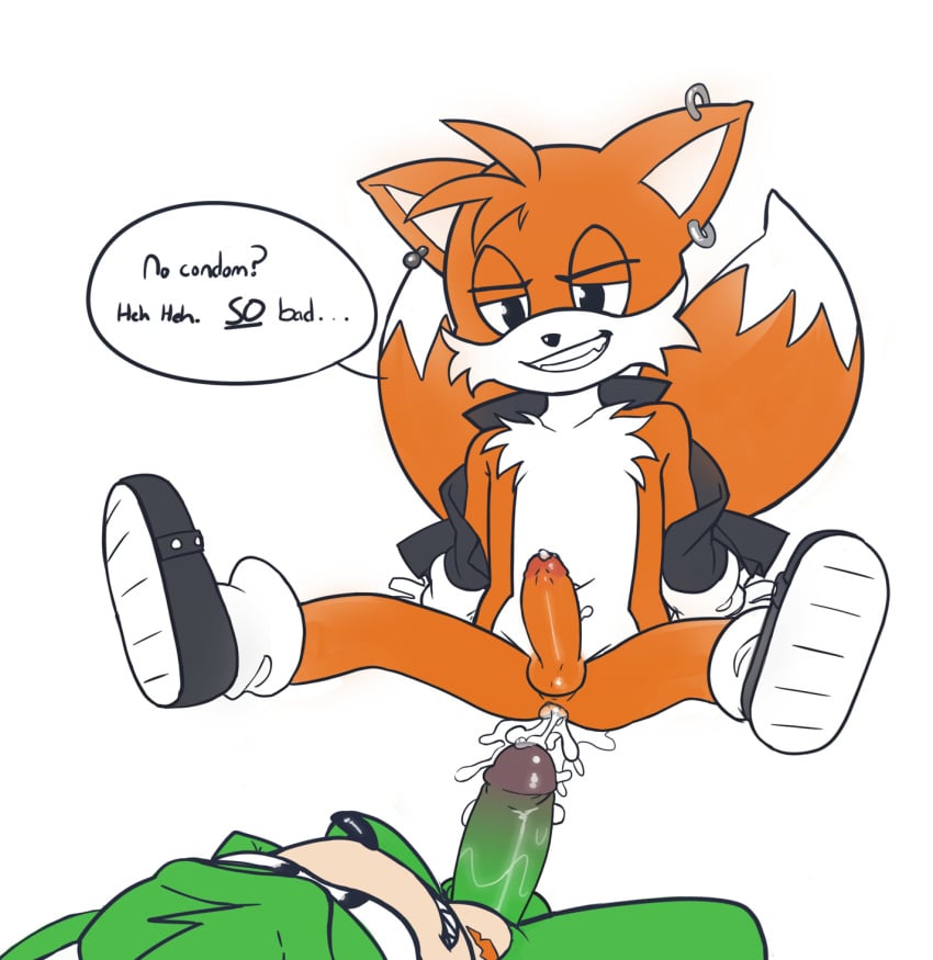 anal anonanim balls cum cum_in_ass fur furry furry_only male male_only multiple_males penis scourge_the_hedgehog sonic_(series) tails yaoi