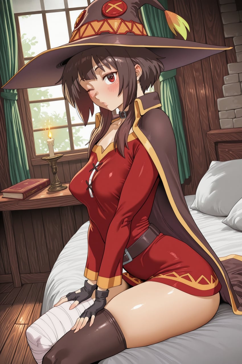 Megumin (Kono Subarashii Sekai Ni Shukufuku Wo!) Rule 34 Image