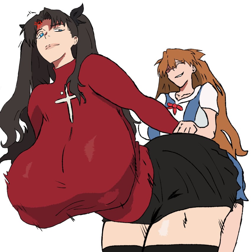 Souryuu Asuka Langley (Fate/Stay Night) Rule 34 Image