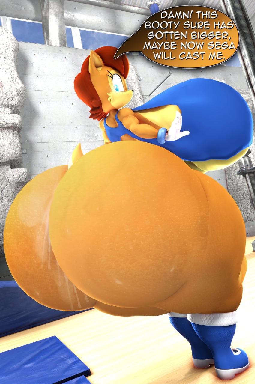 Sally Acorn (Sonic (Series)) Rule 34 Image