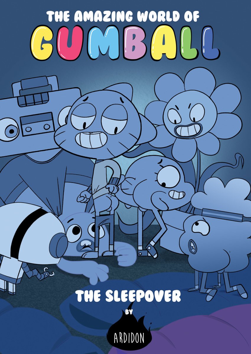 6+boys anal_penetration anal_sex ardidon ass backsack balls blush bobert_(tawog) bottomless cartoon_network clayton_(tawog) clothed clothing comic comic_cover cover cover_page cucked_by_friend darwin_watterson double_penetration english_text excited feline fish flower fur gay gay_sex grin group group_sex gumball_watterson half-dressed heart incest juke_(tawog) leslie_(tawog) machine male mammal marine netorare nude orgy plant robot serafuku sex sleepover smile smooth_skin speech_bubble tadpole text the_amazing_world_of_gumball tobias_wilson uncensored vaginal_sex yaoi