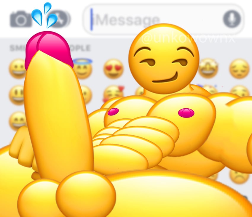 2d 2d_(artwork) 2d_artwork abs absurd_res absurd_resolution absurdres_color anthro anthro_only anthrofied background balls big_penis digital_media_(artwork) emoji emoji_(buff) emoji_(race) erect_penis erection focus gay half-closed_eyes hi_res high_resolution highres horny humanoid humanoid_penis large_penis long_penis looking_away looking_to_the_side male male_focus male_only muscles muscular muscular_anthro muscular_male naked naked_male nude nude_male penis penis_out pink_penis smile smirk smirking solo solo_focus testicles unknowownx yaoi yellow_body yellow_penis yellow_skin