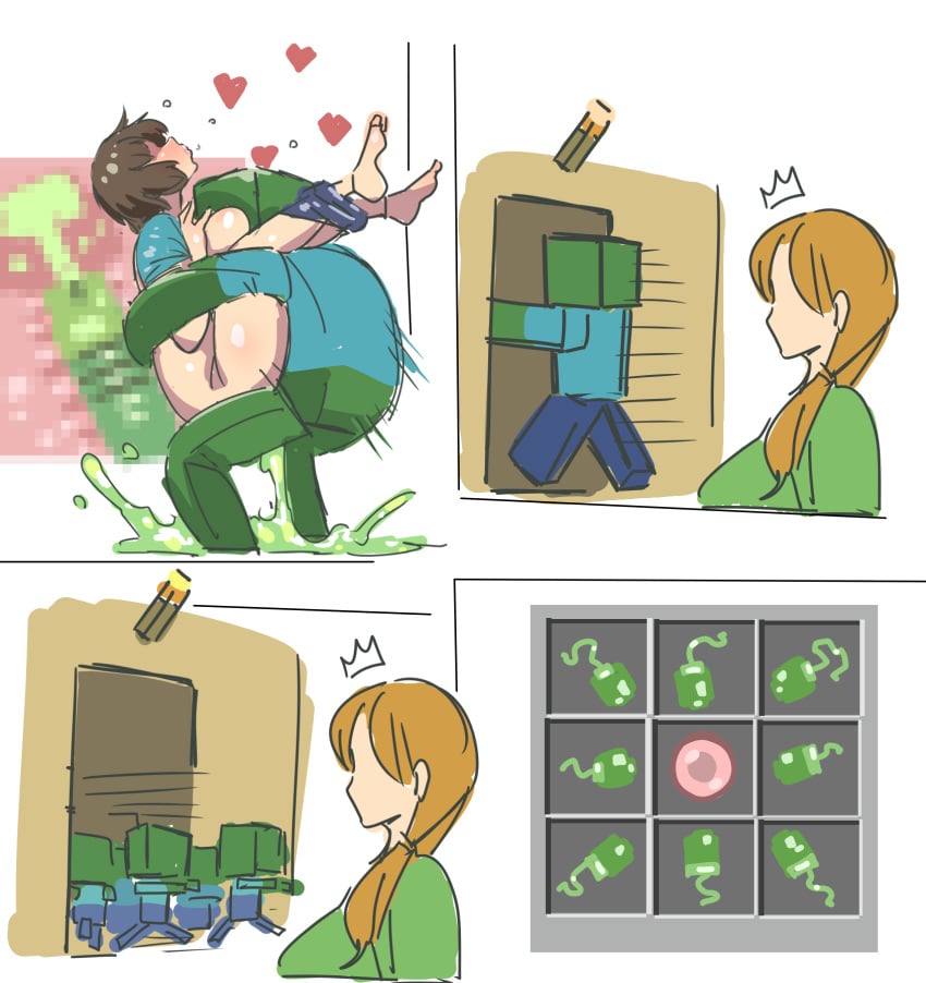 Alex (Minecraft) Rule 34 Image