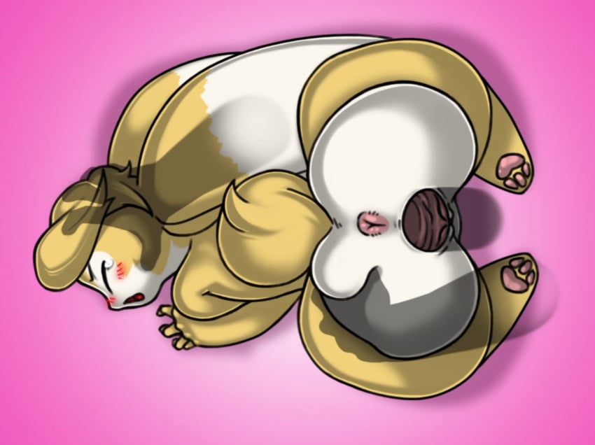 anthro bad_anatomy bunny_girl bunnygotchi do!_games flat_chest furry japanese_bunny pillow_shading sex