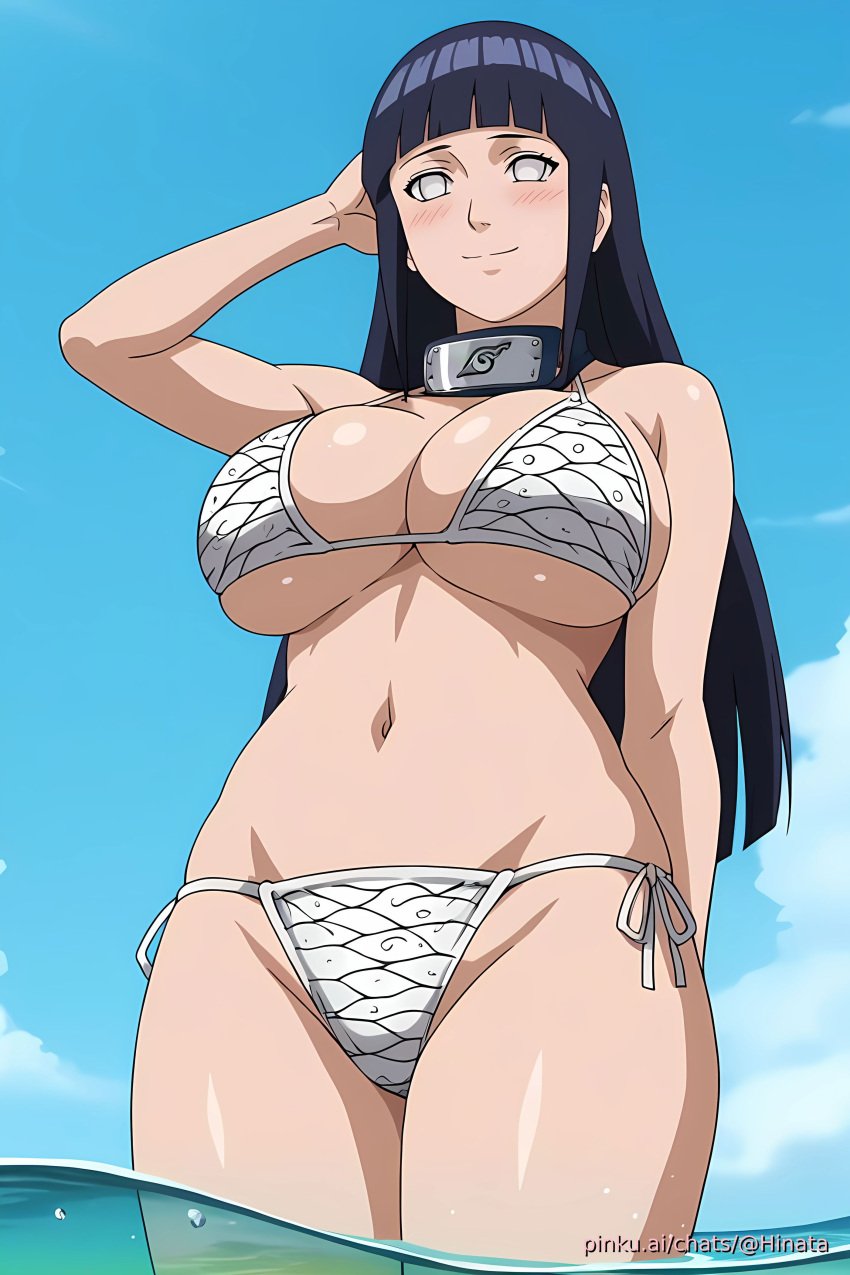 ai_generated aichat beach bikini boruto:_naruto_next_generations candid ecchi hyuuga_hinata naruto naruto_(series) pinku pinku.ai pinkuai sexy water