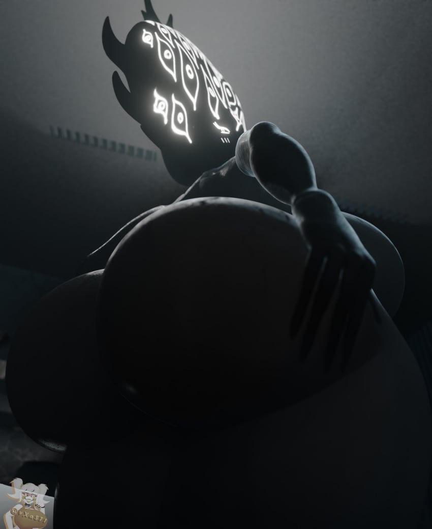 dat_ass eldritch_horror fat_ass huge_ass huge_breasts monster_girl the_visitor_(zeblackballd) vxast zeblackballd_(artist)