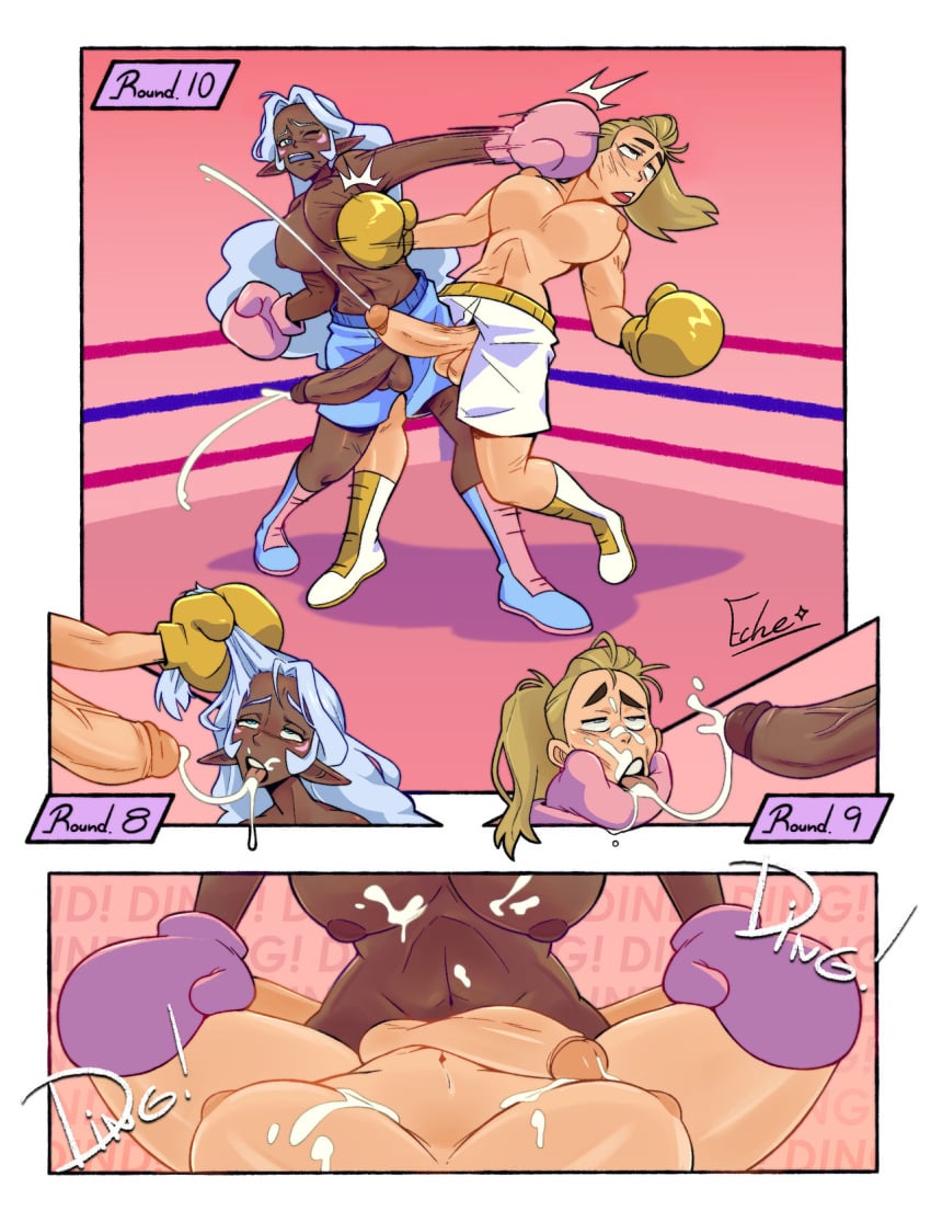 2futas adora allura areolae ass balls big_ass big_breasts big_butt big_penis big_thighs blonde_hair blue_shorts boxing boxing_gloves boxing_match boxing_ring breasts breasts_out bruise catfight comic commission crossover cum cum_drip cum_everywhere cum_in_mouth cum_on_breasts cum_on_face cum_on_self cum_while_penetrated dark-skinned_futanari dark_skin dickgirl dickgirl/dickgirl dominant_futanari dominated domination duo ejaculation elf_ears erection exhausted fight fighting_ring fit fit_futanari futa_on_futa futa_only futanari human knockout light-skinned_futanari light_skin long_hair mostly_nude naked naked_futanari nipples nude nude_futanari penis penis_out pink_boxing_gloves pink_gloves ponytail princess_allura punch punching punching_breasts punching_face ryona sex sexfight sexual_competition she-ra_and_the_princesses_of_power shorts shorts_down standing sweat sweaty sweaty_body thick thick_ass thick_hips thick_thighs thighs tied_hair tongue tongue_out trashyscommissions_(artist) voltron voltron:_legendary_defender white_hair white_shorts wide_hips yellow_boxing_gloves yellow_gloves