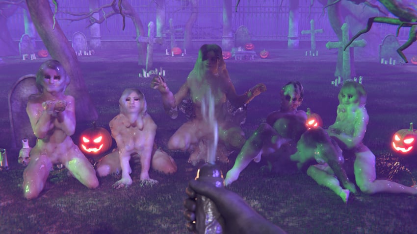 3d 5girls ada_wong ashley_graham claire_redfield cum cum_on_body cum_on_breasts cum_on_face cumshot female halloween hyper_cum jill_valentine male mr_x pov resident_evil resident_evil_2 resident_evil_2_remake resident_evil_3 resident_evil_3_remake resident_evil_4 resident_evil_4_remake resident_evil_5 sheva_alomar vulint