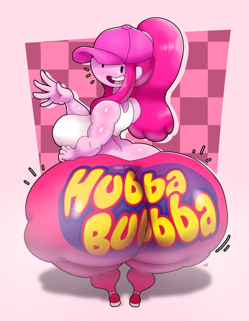 2025 5_fingers adventure_time ass big_ass big_breasts big_butt breasts bubble_ass bubble_butt dumptruck_ass dumptruck_butt high_quality high_resolution highres hubba_bubba hyper hyper_ass hyper_butt long_hair looking_at_viewer looking_back pink_background pink_body pink_bottomwear pink_cap pink_hair pink_hat pink_skin plump plump_ass plump_butt plump_thighs ponytail princess_bubblegum simple_background tank_top textless textless_version thedeathcrow05 thick thick_butt thick_thighs white_tank_top wide_ass wide_hips wide_thighs