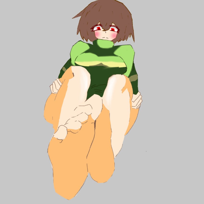 big big_ass big_breasts chara chara_(undertale) undertale undertale_(series)