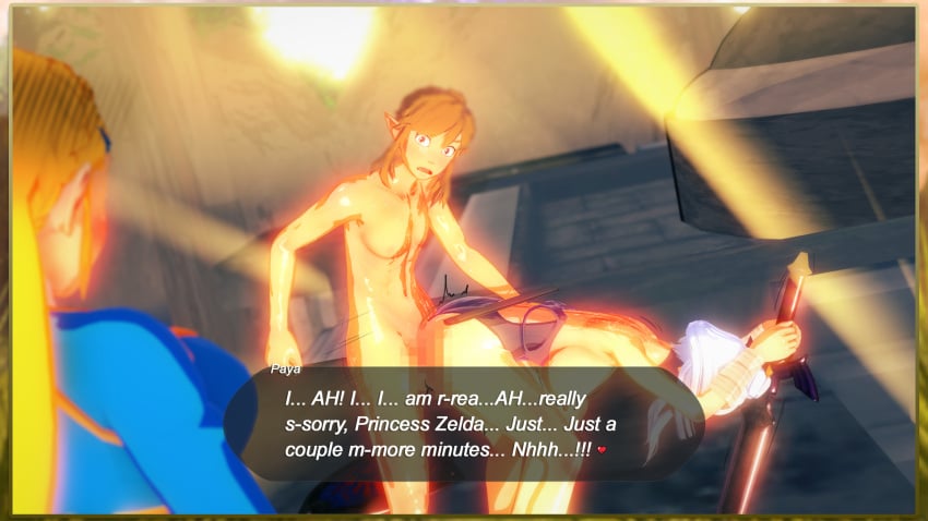 1male 2girls big_ass big_breasts big_penis blonde_female blonde_hair blue_eyes blush breath_of_the_wild cum_on_body dripping hairband koikatsu light-skinned_female light_skinned_male link long_hair long_penis master_sword nintendo nipples outdoors paya_(the_legend_of_zelda) penetration penis pleasure pleasured pointy_ears princess_zelda red_ass ryoukai sex sheikah sudden_insertion sweat the_legend_of_zelda white_hair wide_hips zelda_(breath_of_the_wild)