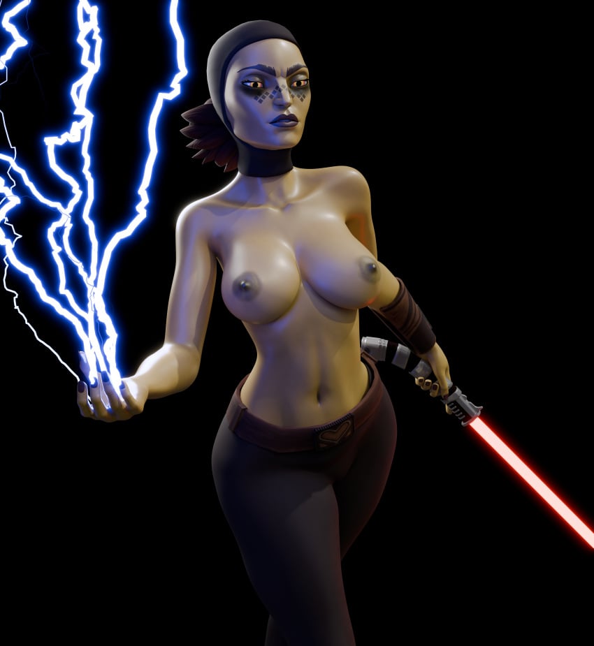 3d atlysio-3d barriss_offee blender breasts female female_focus mirialan standing star_wars