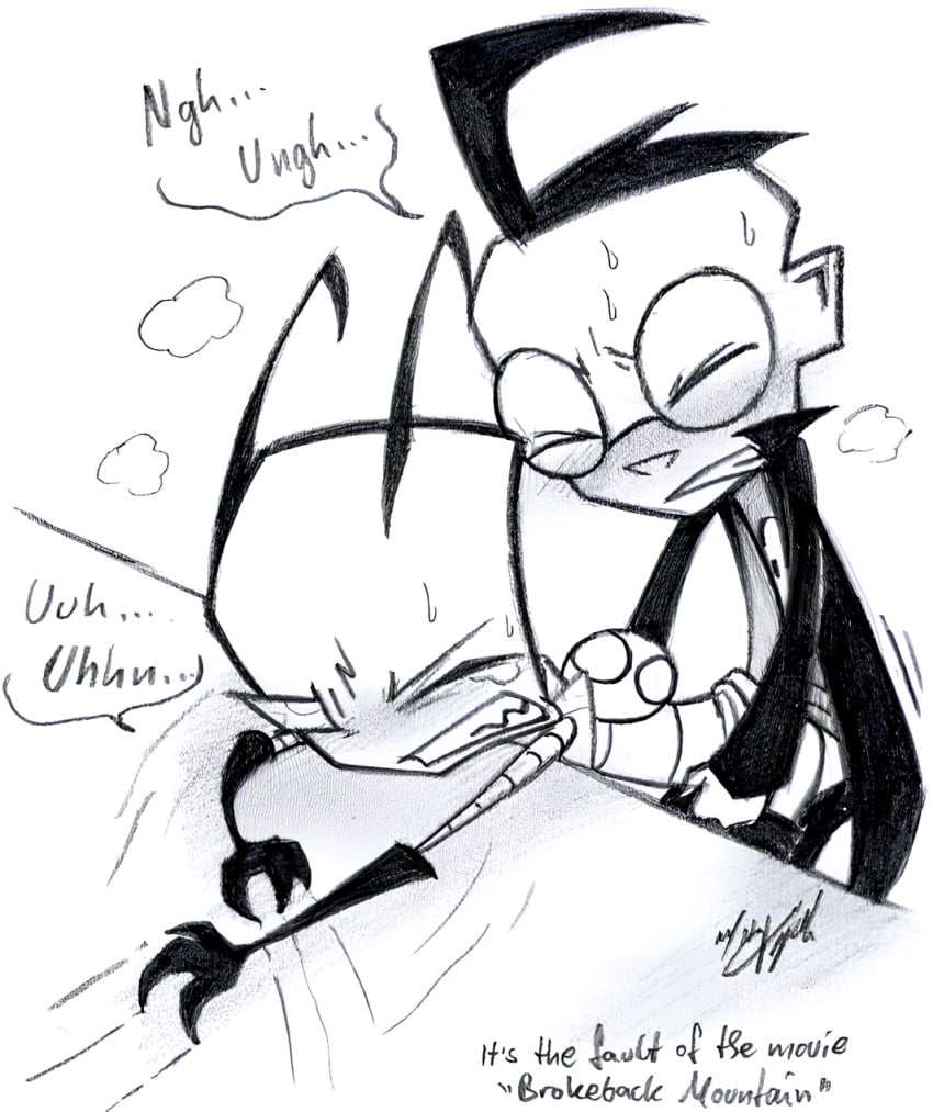 Dib Membrane (Invader Zim) Rule 34 Image
