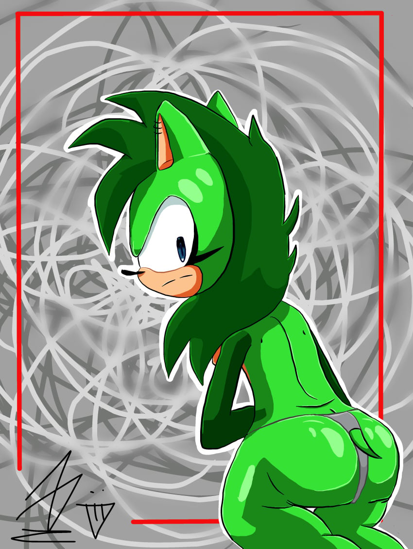 female green_skin sonic_oc yezan_135 youtube_hispanic