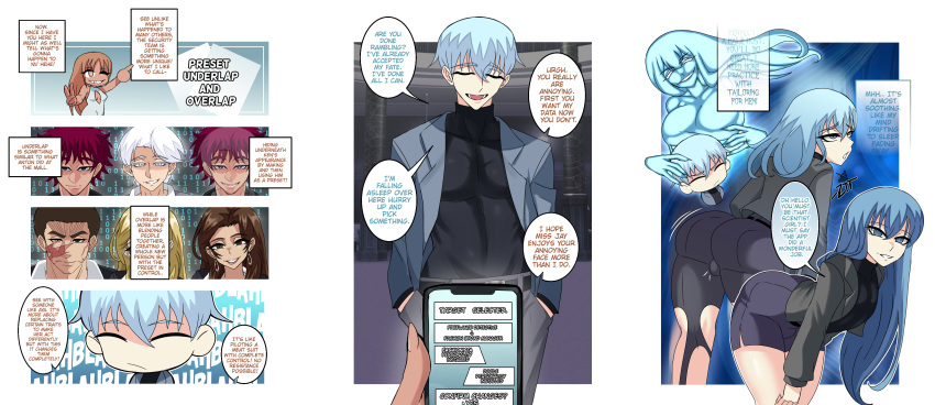Blue Hair Rule 34 Image