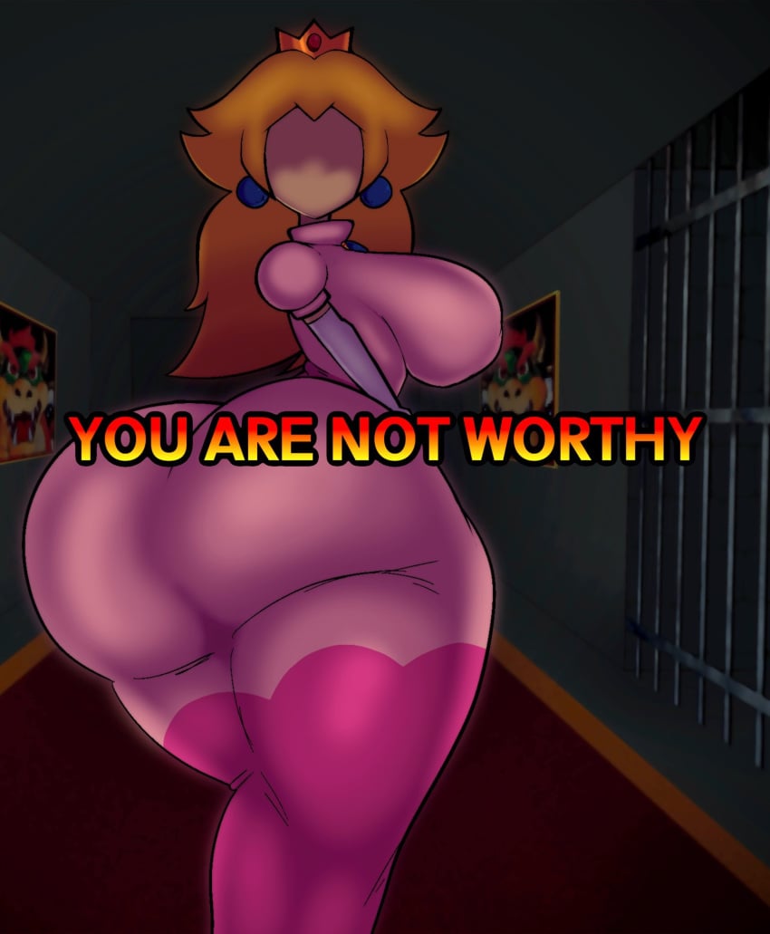 1girls ass_bigger_than_head ass_bigger_than_torso ass_focus backboob backwards big_ass big_breasts big_butt blonde_hair bowser_painting bubble_ass bubble_butt cell clothed creepypasta crown dat_ass dat_butt dumptruck_ass dumptruck_butt faceless faceless_female fat_ass fat_butt female female_only first_porn_of_character ghost ghost_girl hallway hallway_in_background huge_ass huge_butt large_ass large_butt looking_at_viewer looking_back mario_(series) massive_ass massive_butt monster monster_girl nightmare_waifu nipples_visible_through_clothing no_bra peach.exe pink_dress plump_ass plump_butt princess_peach princess_peach_ghost_(super_mario_64_b3313) round_ass round_butt royalty sketchydrawin super_mario_64 super_mario_64_(horror_games) super_mario_64_b3313 teasing thick_ass thick_thighs tight_clothing tight_dress