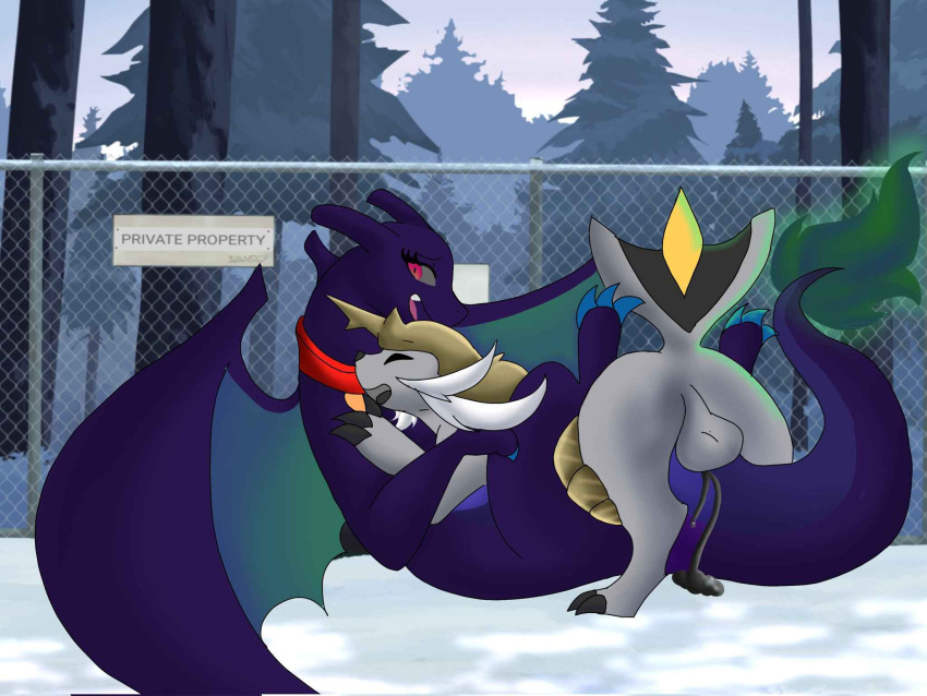 black_cum bodily_fluids charizard colored_cum corruption cum cum_in_pussy cum_inside duo fan_character female feral forest forest_background gabu_art genital_fluids hi_res male male/female nature nature_background nintendo outside_sex plant pok&eacute;mon_(species) pokemon pokemon_(species) samurott sex spade_lovelight tree unusual_bodily_fluids unusual_cum unusual_genital_fluids