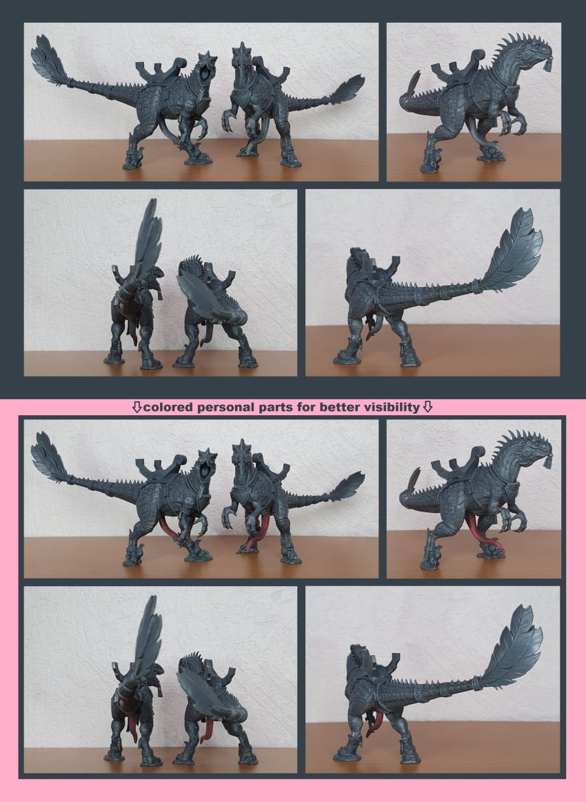 absurd_res animal_genitalia animal_penis anthro armor cetacean_genitalia cetacean_penis dinosaur dromaeosaurid english_text feral figurine genitals group hi_res lizardman male melee_weapon mount penis photo polearm prehistoric_species priest reptile rider saddle saurus_(warhammer) scalie seraphon shield skink_(warhammer_fantasy) spear tabletop_game tapering_penis text theropod unknown_artist warhammer_(franchise) warhammer_age_of_sigmar warhammer_fantasy warrior weapon yelling