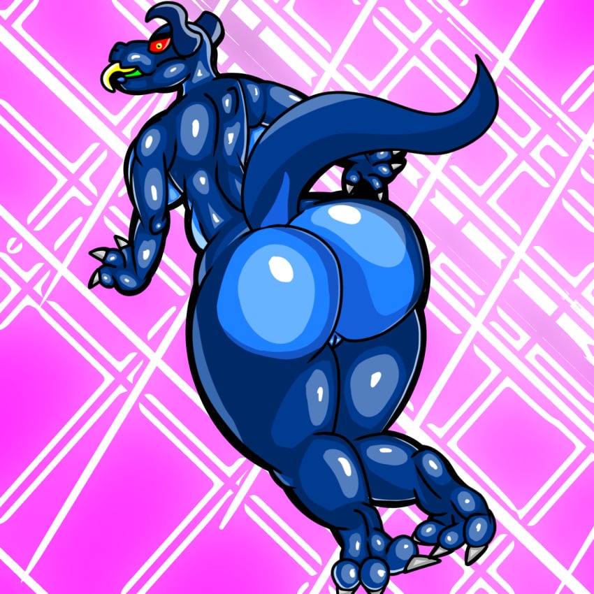 1:1 ass big_breasts big_butt big_pussy breasts claws dragon female fluffedbust hi_res humanoid mythological_creature mythological_scalie mythology nevora pepefurry scalie solo toe_claws