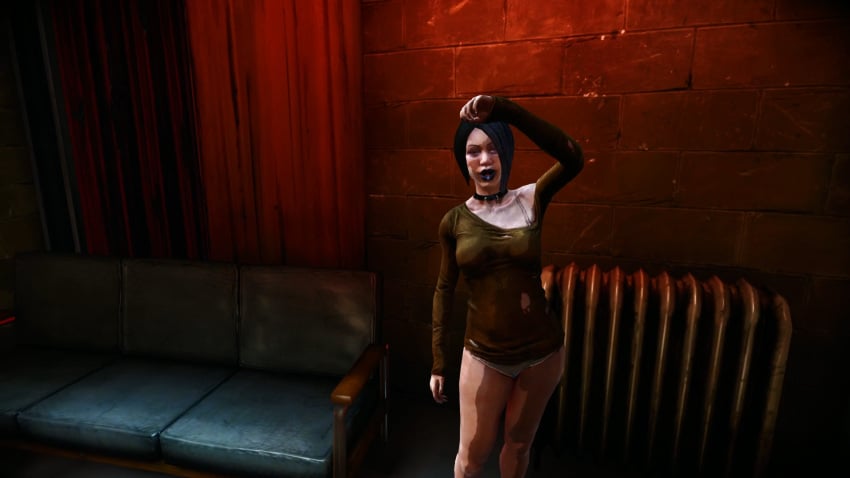 black_hair black_lipstick breasts breasts breasts brothel chocker digital_extremes_(2k_games) dirty dirty_clothing forced_prostitution hooker human_trafficking panties prostitution ragged_clothing slave the_darkness_2_(2007) thick_thighs tights video_games white_girl