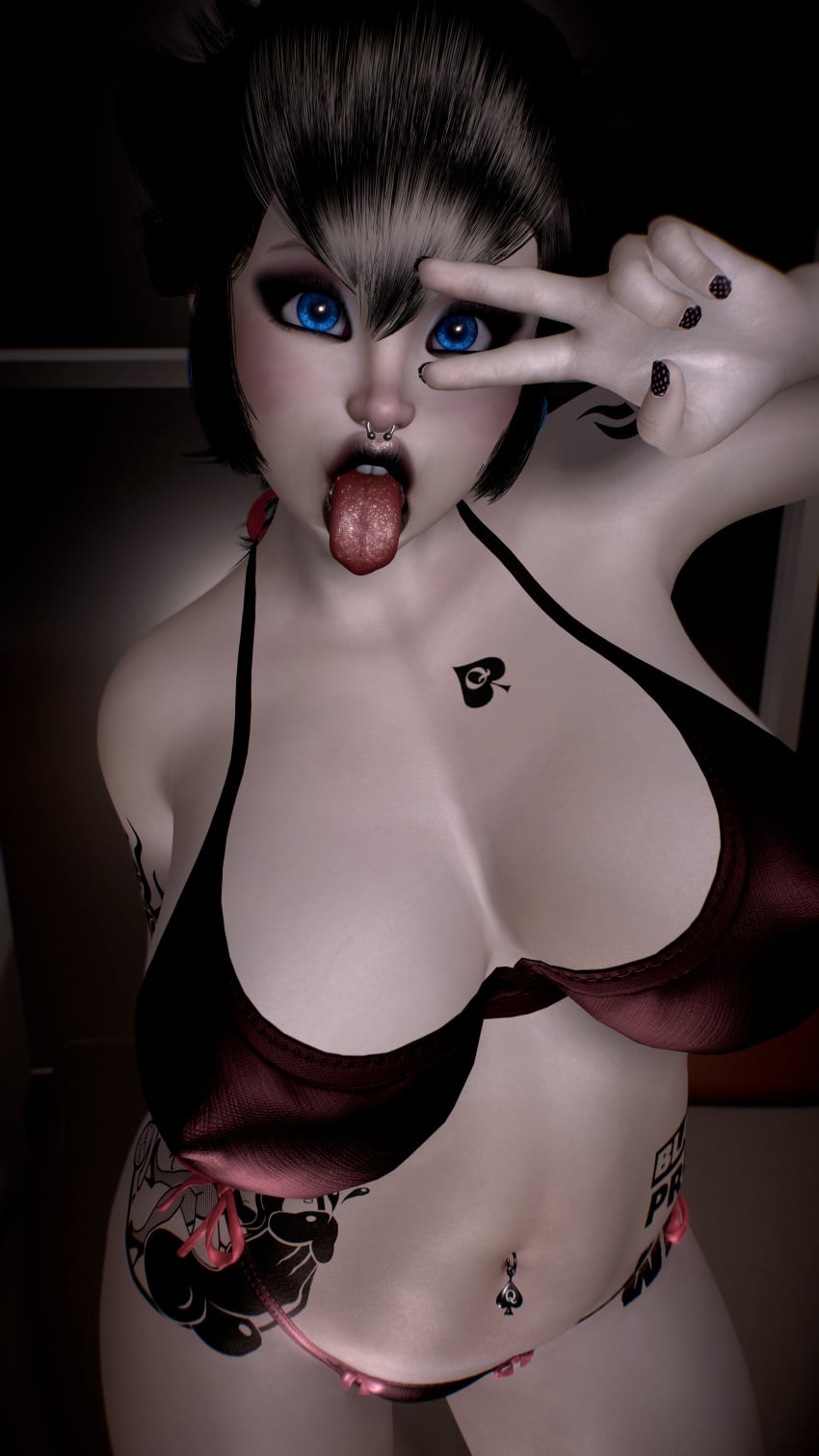 Princess Peach (Blacked) Rule 34 Image