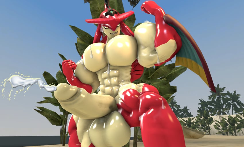 abs bara big_balls big_penis bladesharks breath_of_the_wild cum cum_on_body cumshot huge_cock huge_pecs male male_only muscular muscular_male nintendo penis sam1377 sfm sidon_(zelda) the_legend_of_zelda the_legend_of_zelda:_breath_of_the_wild the_legend_of_zelda:_tears_of_the_kingdom zora