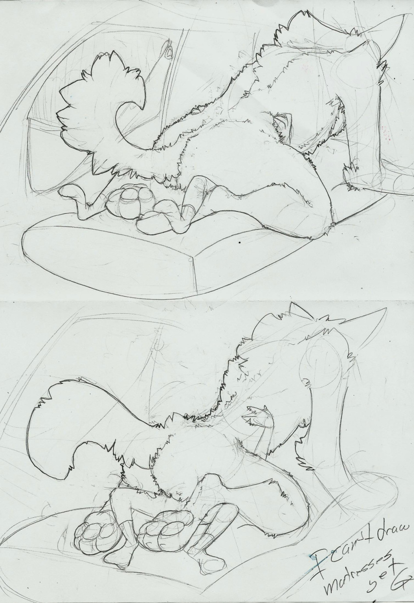 anthro camping canine chubby cowgirl_position duo female human human_on_anthro interspecies male mammal monochrome on_top penetration puffy riding sex size_difference sketch tent unfinished were werewolf wolf